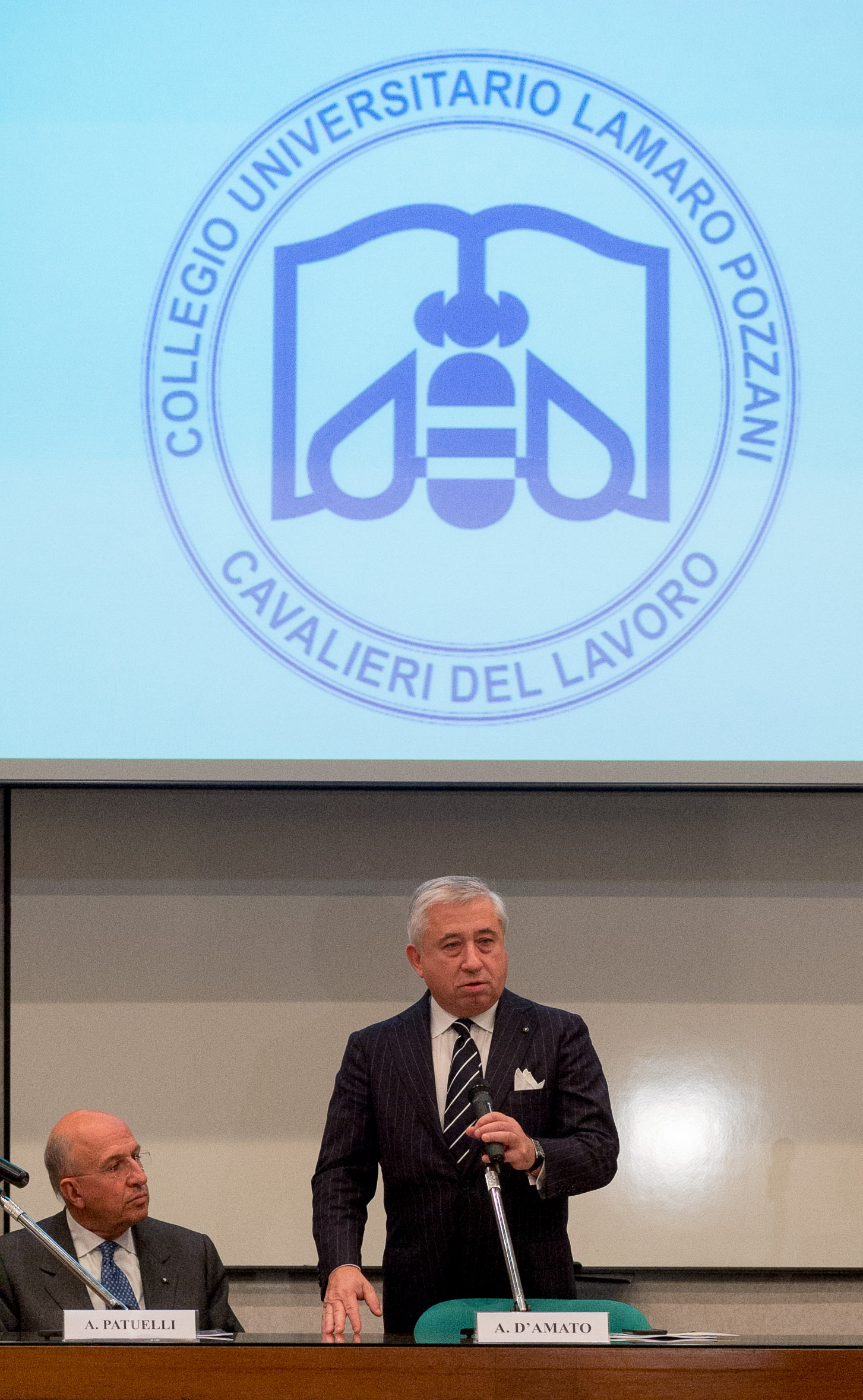 Collegio - D'Amato all'inaugurazione a.a. 2015