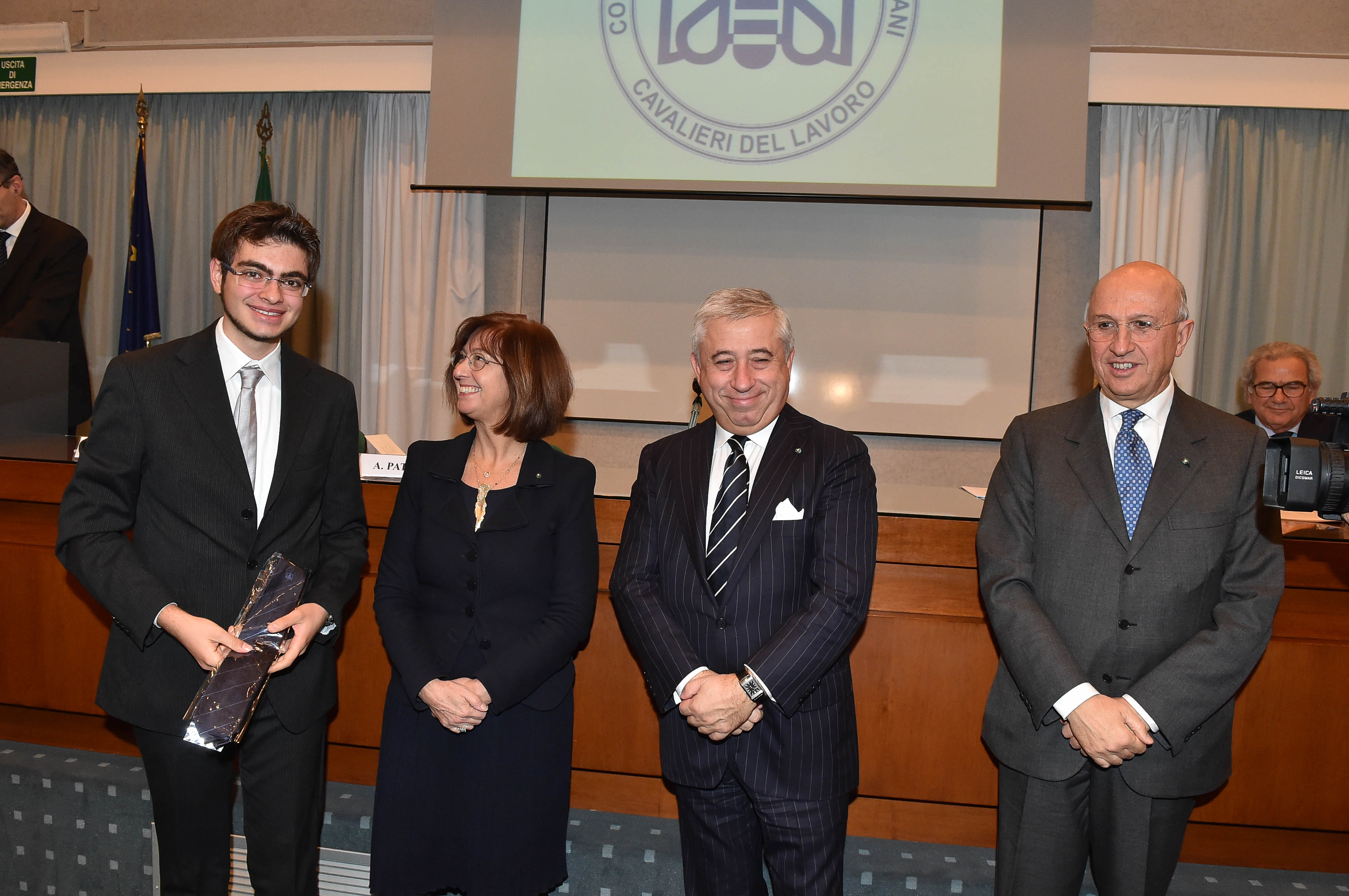 Collegio Inaugurazione a.a. 2015 da six, Valente, Gilli, D'Amato, Patuelli