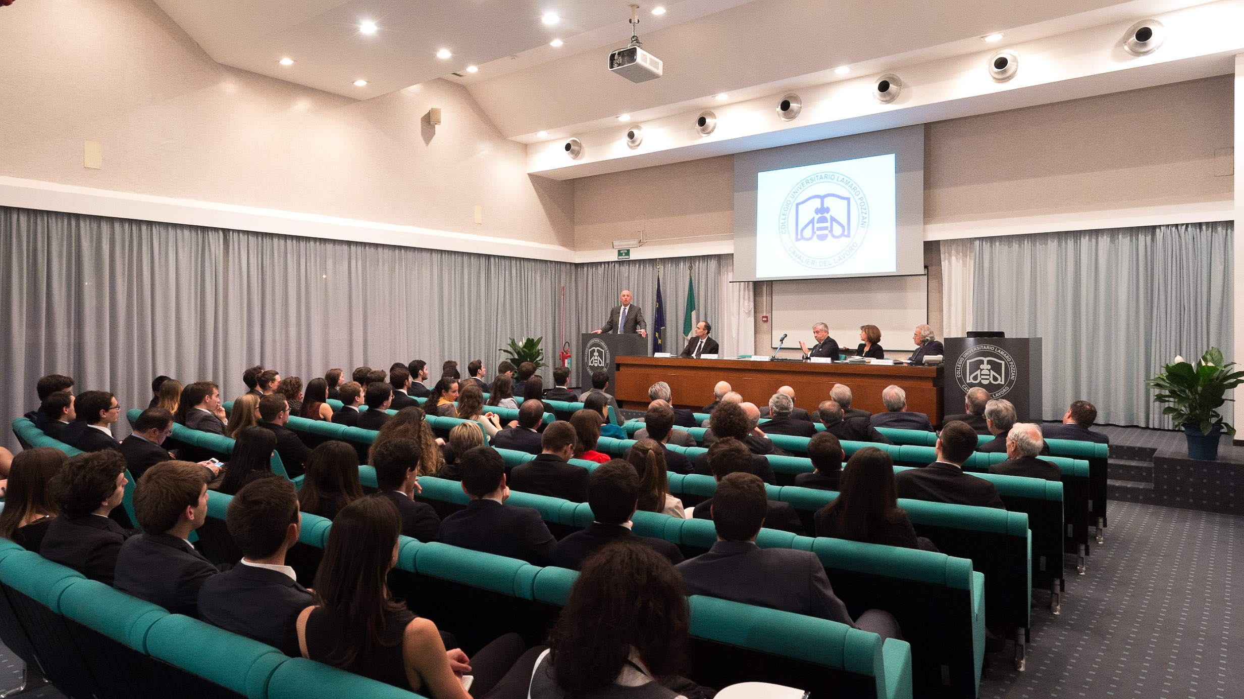 Collegio - Inaugurazione a.a. 2015 - la sala