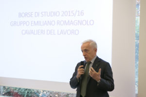 Il Presidente del Gruppo Emiliano Romagnolo Cav. Lav. Stefano Possati