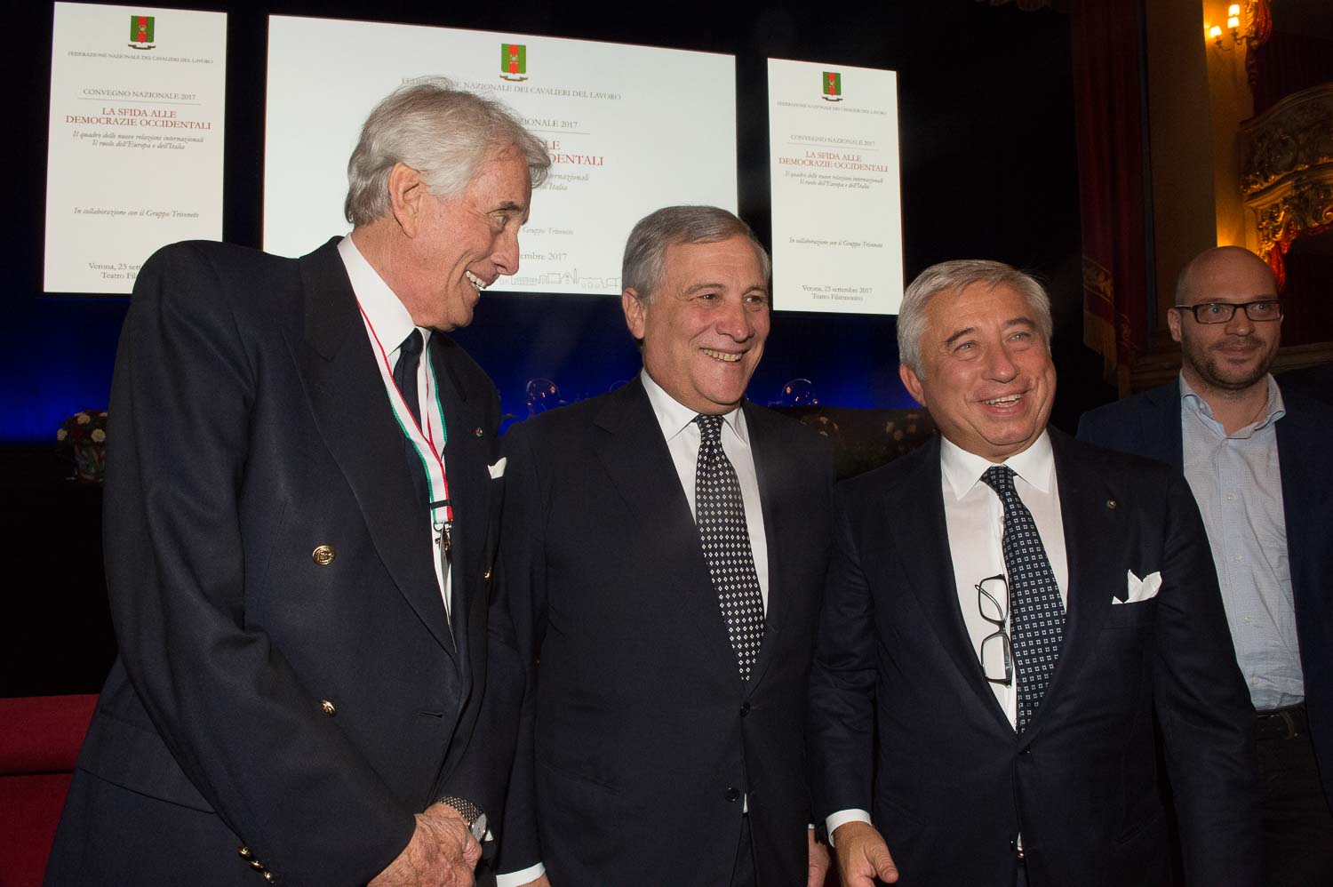 Guido Finato Martinati, Antonio Tajani, Antonio D'Amato