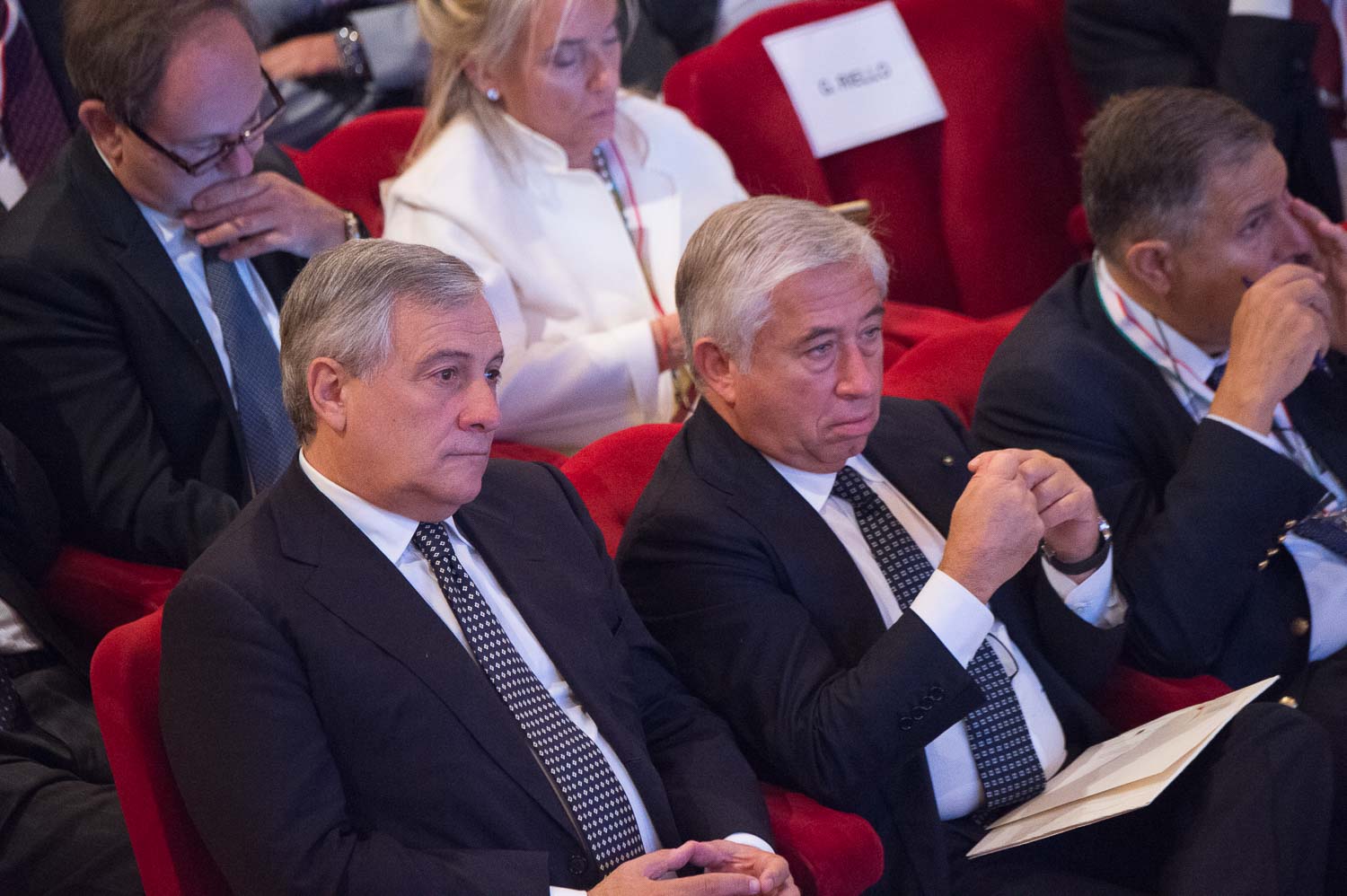 Antonio Tajani, Antonio D'Amato, Giampaolo Galli