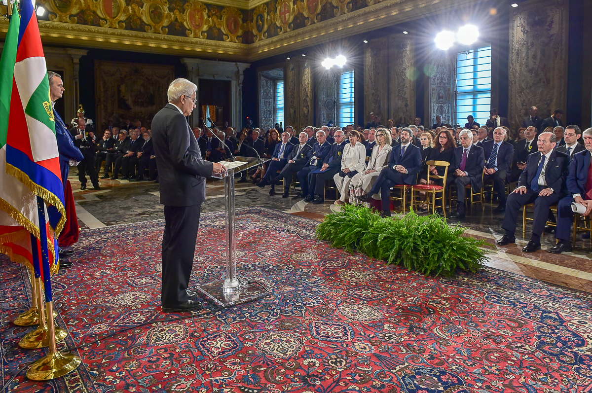 Sergio Mattarella, Presidente della Repubblica - Quirinale, 1 maggio 2018