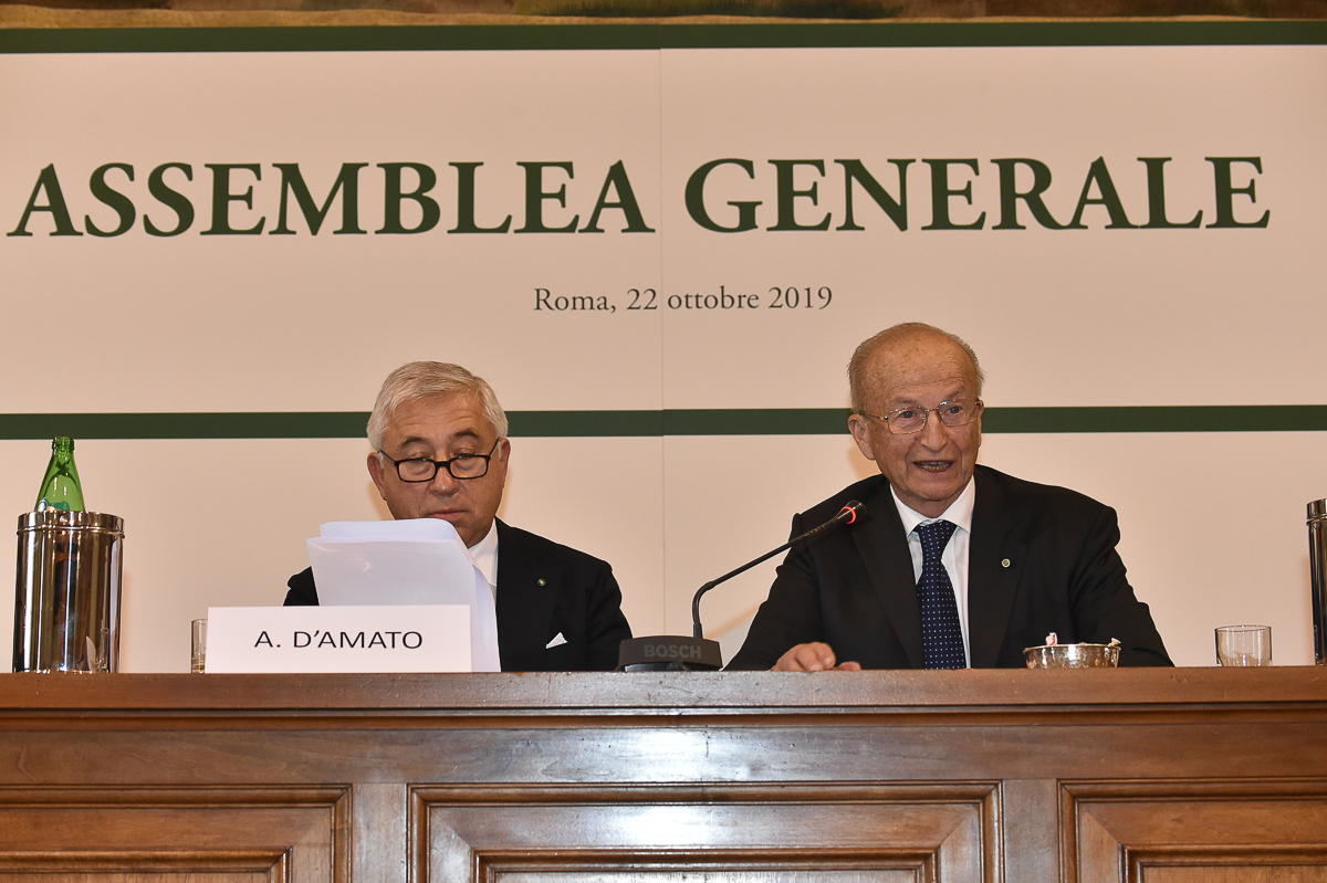 Maurizio Sella e Antonio D'Amato