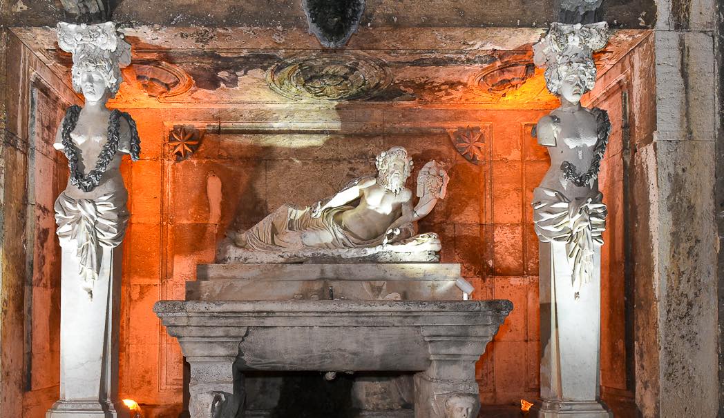 Fontana di Nettuno _ Villa ALbani Torlonia