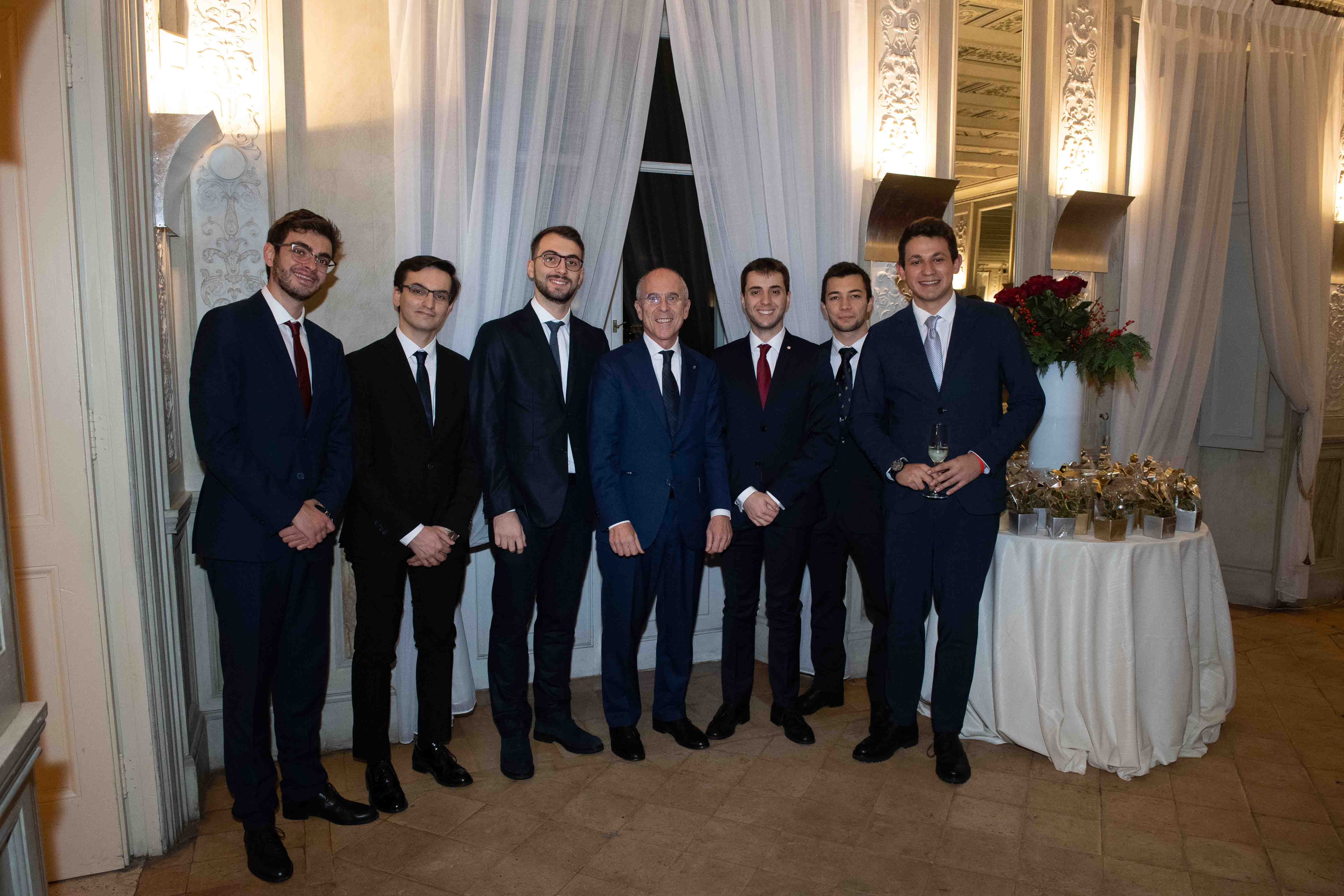 Gruppo Centrale, cena di Natale (Roma - Casina Valadier, 12 dicembre 2019)