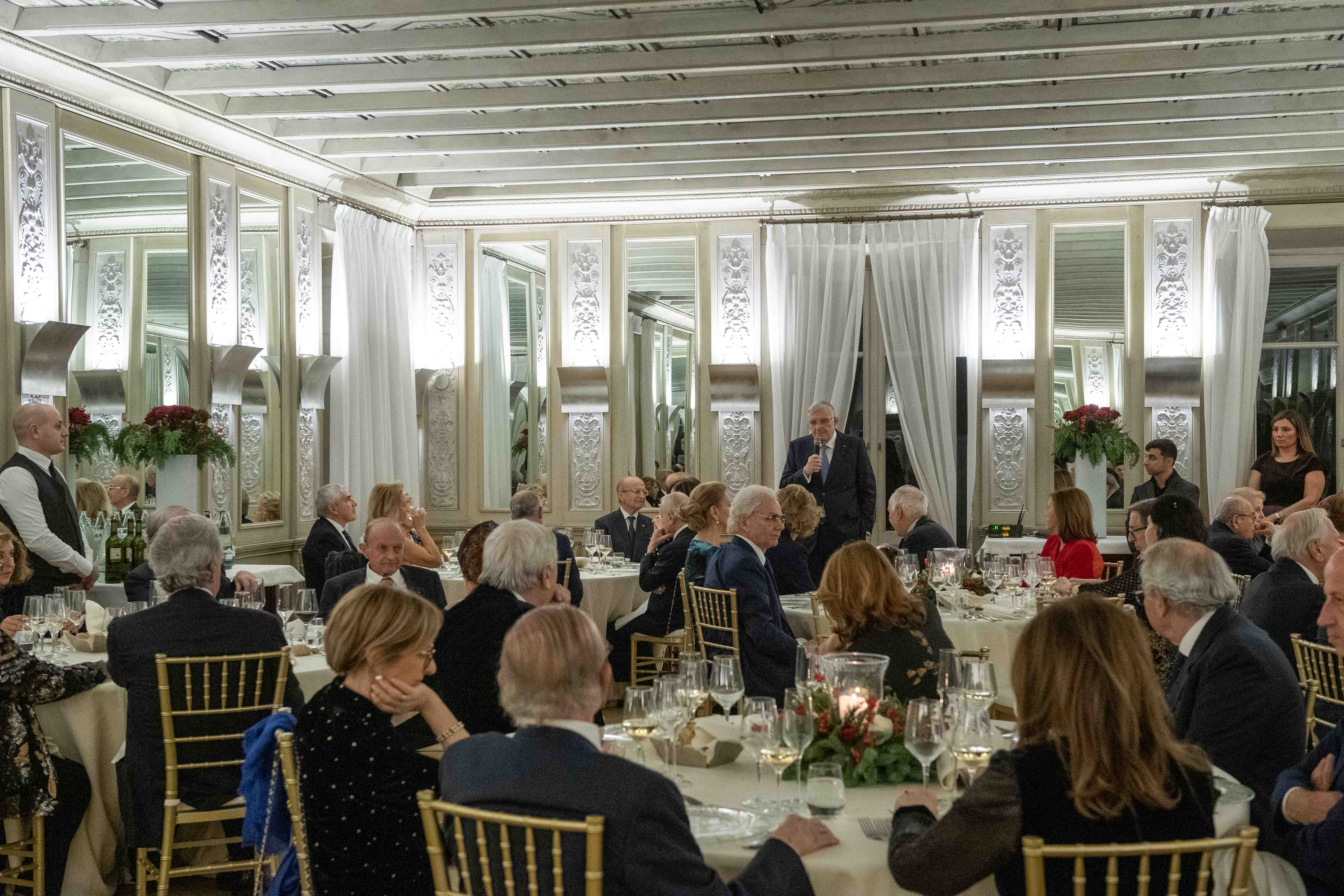 Gruppo Centrale, cena di Natale (Roma - Casina Valadier, 12 dicembre 2019)