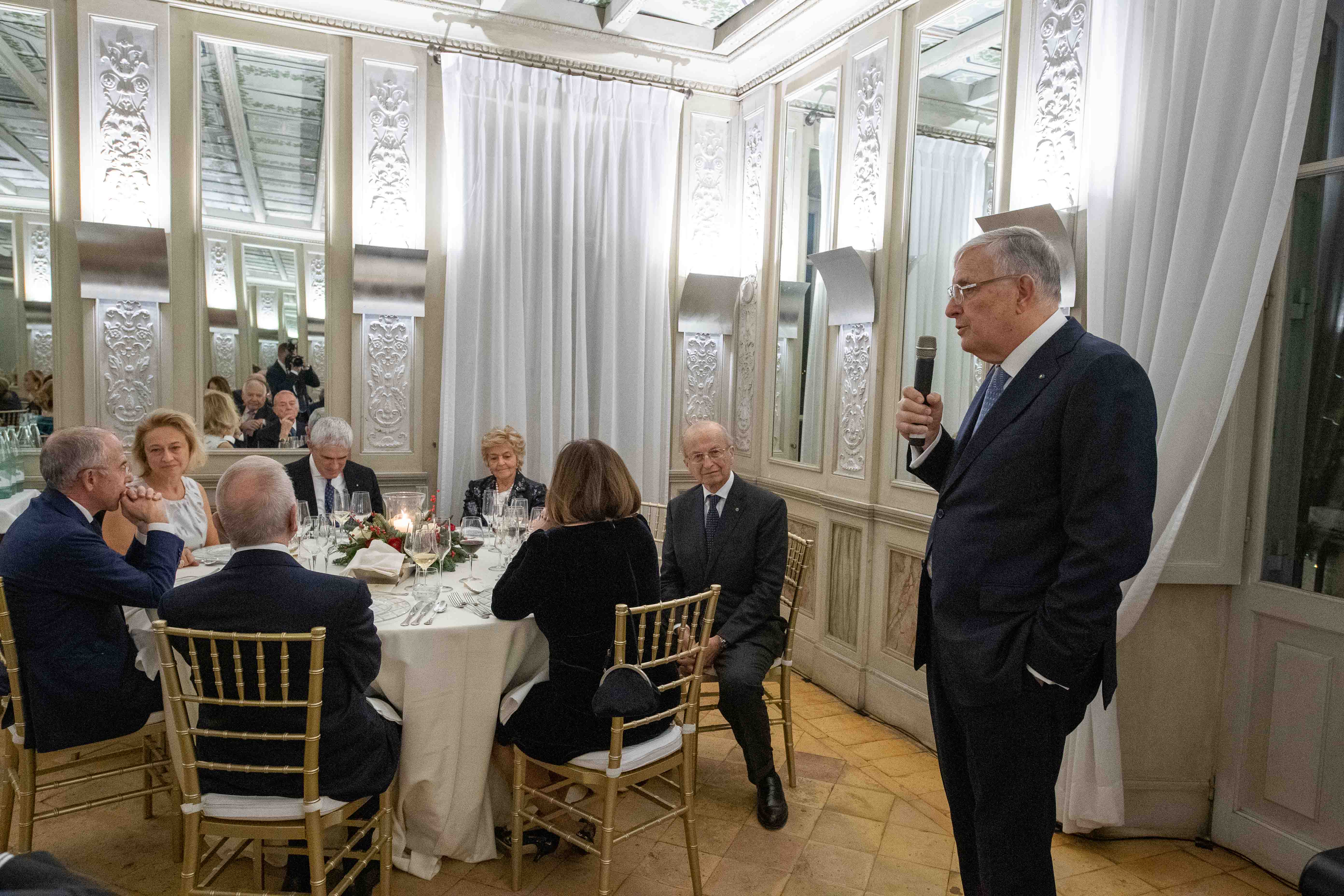 Gruppo Centrale, cena di Natale (Roma - Casina Valadier, 12 dicembre 2019)