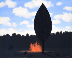 René Magritte_Le fenêre ouverte, 1966