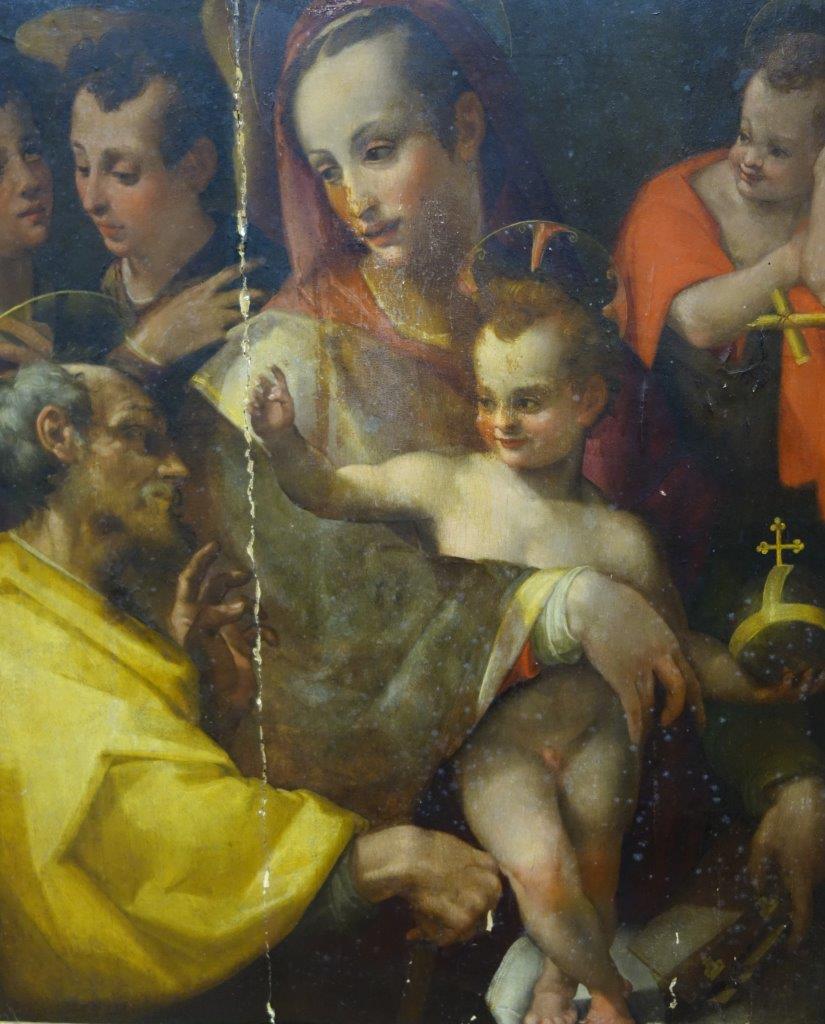 Sacra Famiglia di Carlo Portelli - 1510 – 1574