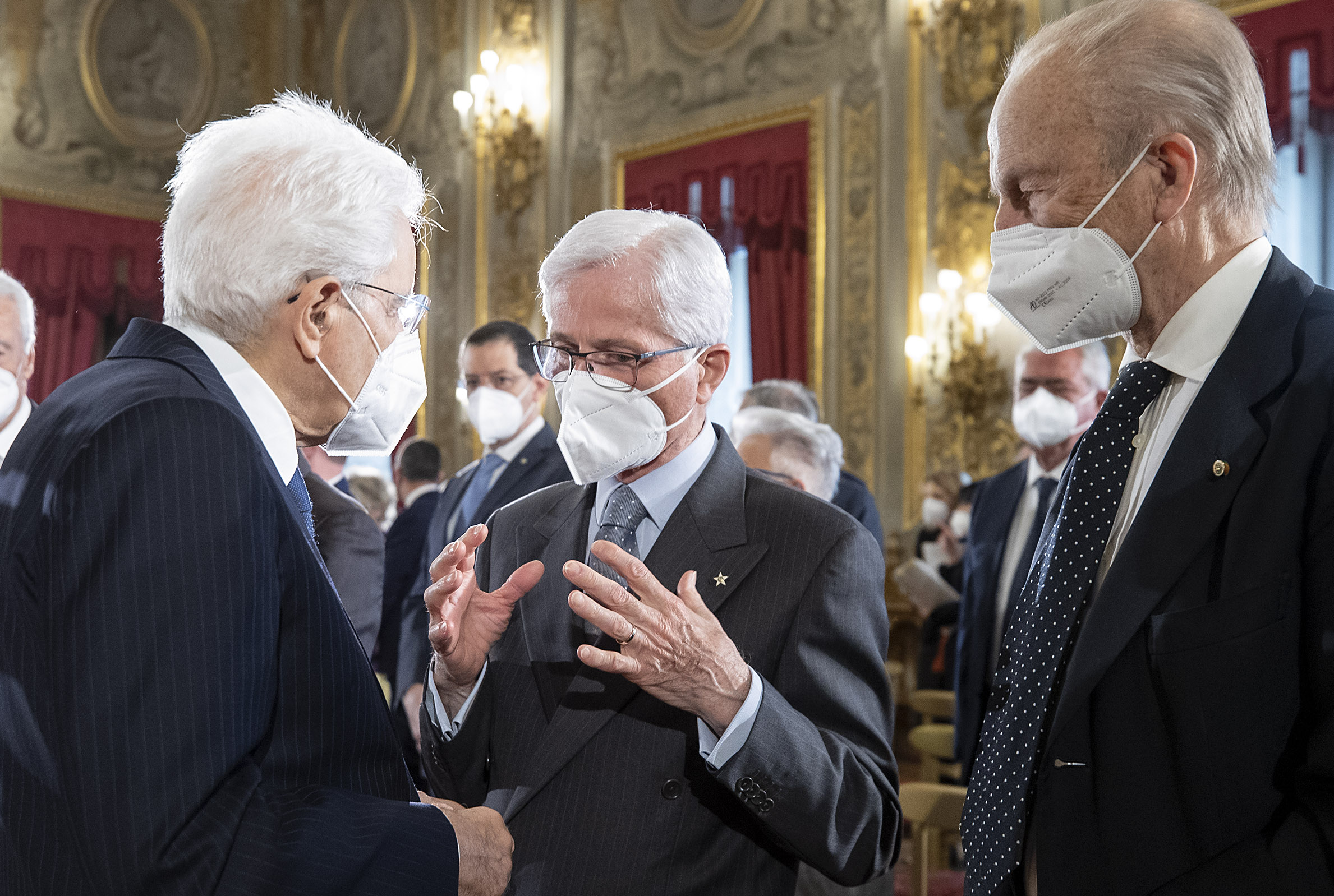 S. MATTARELLA, M. SELLA, E. GIOVATI