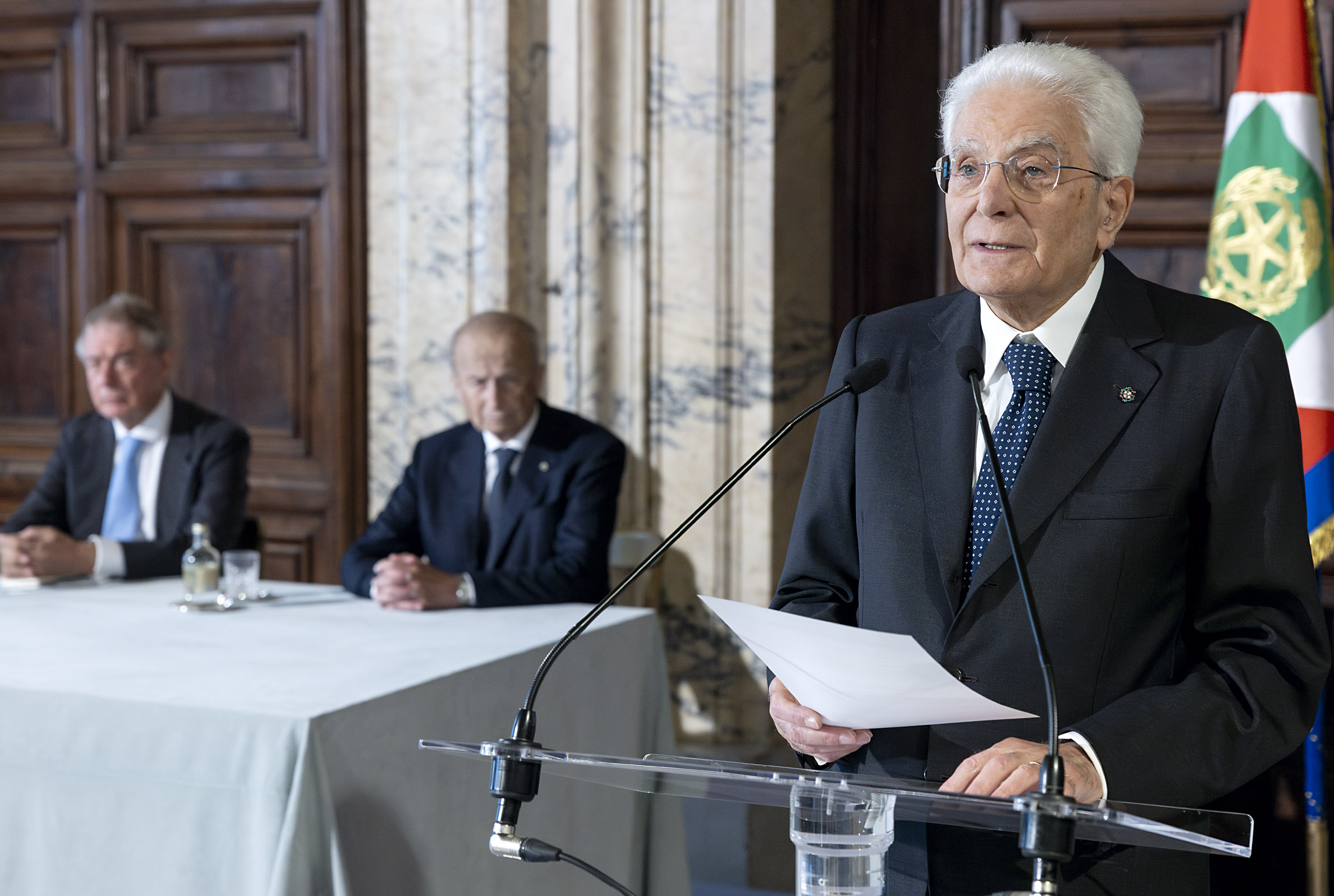 Cerimonia in Quirinale, Presidente Mattarella