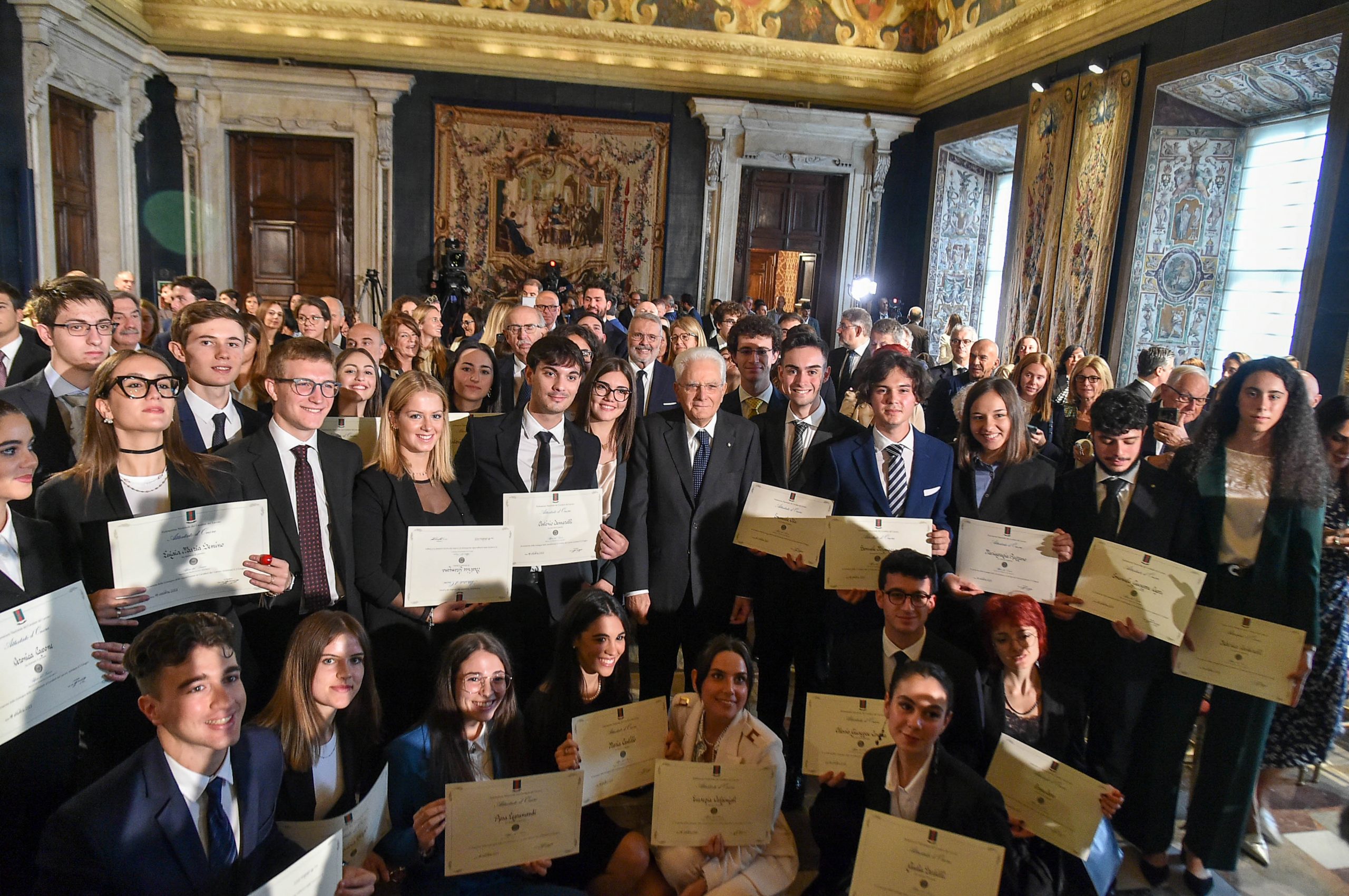 Mattarella e Alfieri del Lavoro - 2023